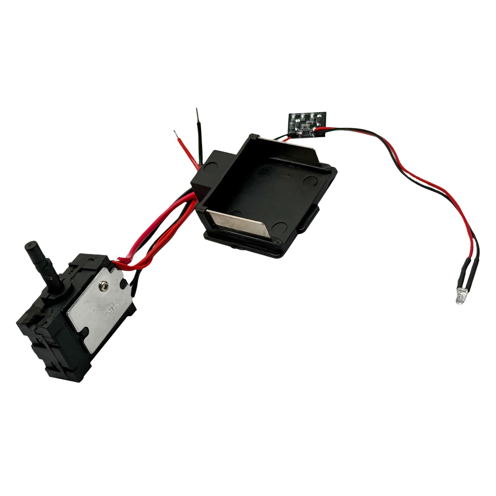 Limtula Light Tool Maintenance Control Module For Electric Ratchet Wrench, 21V Assembly With Actuator Post, Led Work Board, And Single Pack Reference