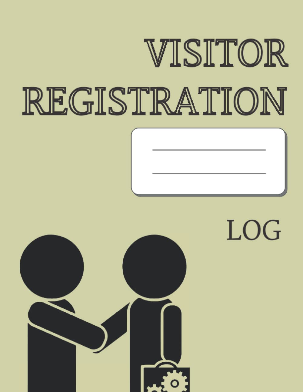 Visitor registration log: Log book to check-in & check-out visitors | Monitor non employees onsite | Security & Safety | 100 pages | A4