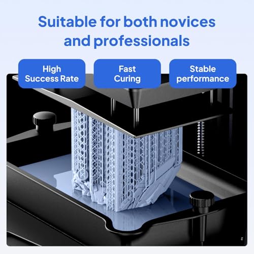 Image of ELEGOO Standard 3D Printer Photopolymer Resin Grey 2000g, High Precision Printing Resin 405nm Low Odor UV-Curing for Saturn Mars Jupiter MSLA LCD DLP Resin 3D Printers