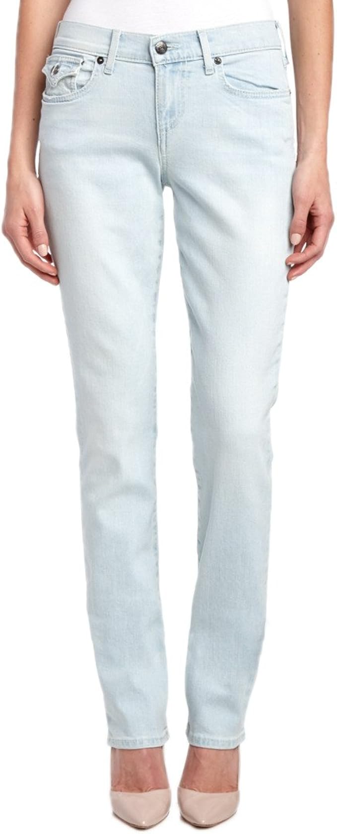 Amazon.com: True Religion Cora Mid Rise 