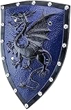 Evike Foam Blaster Replica PU Foam Prop Shield for Cosplay & LARP (Model: Dragon Knight)