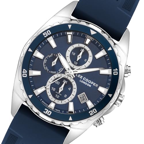Image of Lee Cooper Analog Blue Dial Men's Watch-LC07527.399