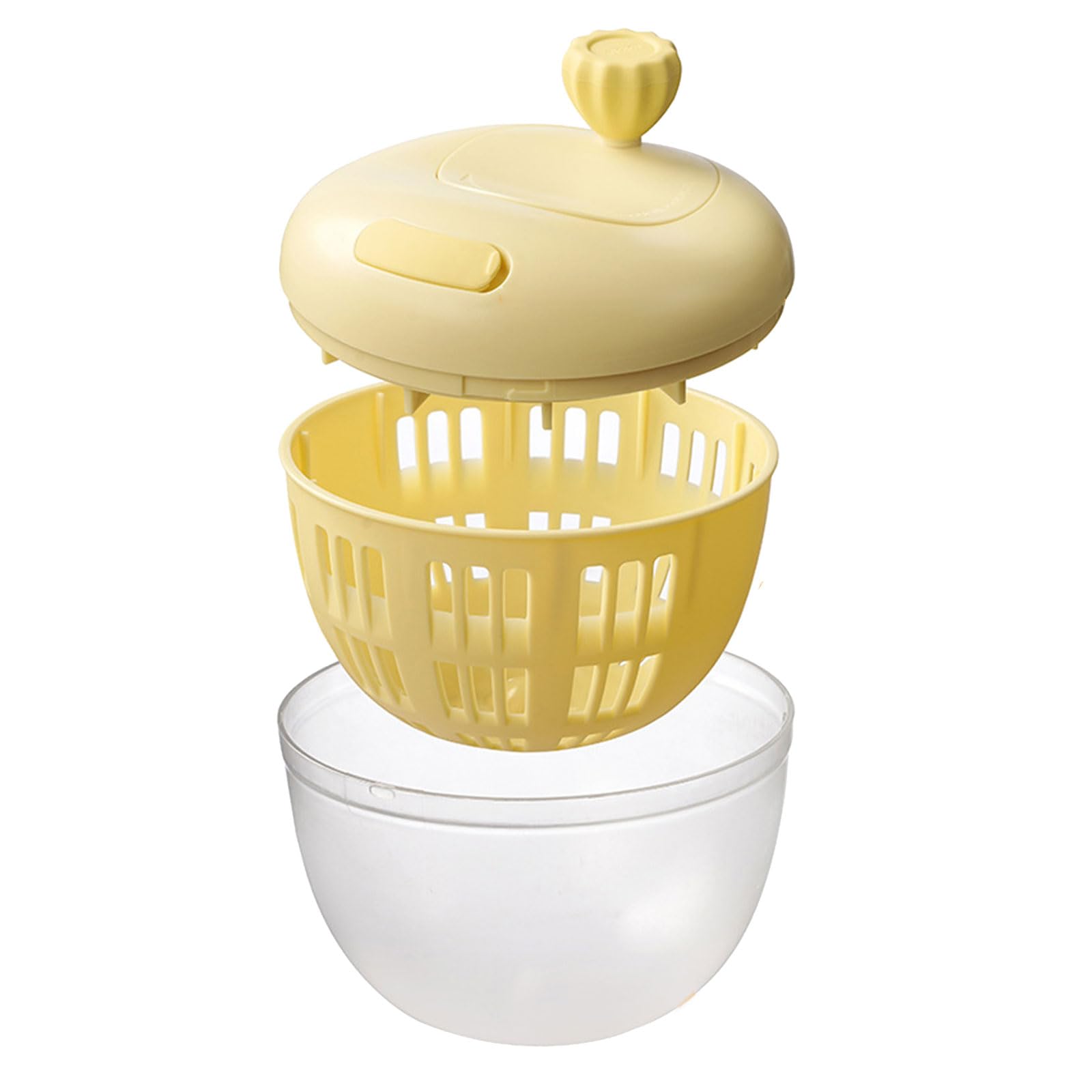 TSMORY Vegetable Dehydrator Salad Spinner Lettuce Dryer Strainer Fruit Washer Kitchen Greens Drainer Strainer Tool Enduring Vegetable Fruit Dryer Drainer Kitchen Tool Lettuce Dryer