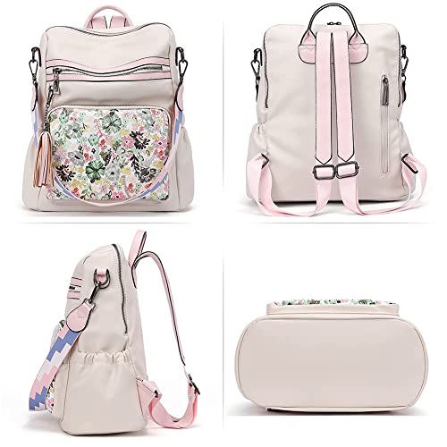 CLUCI Fashion Leather Backpack and Satchel Bundle #TOP22