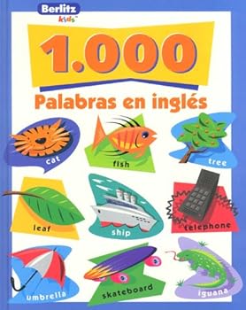 Hardcover 1000 palabras en inglés (Berlitz Kids) Book
