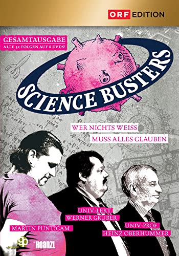 Science Busters Gesamtausgabe (Folge 1-32), pack de 8 DVDs de divulgación científica 2