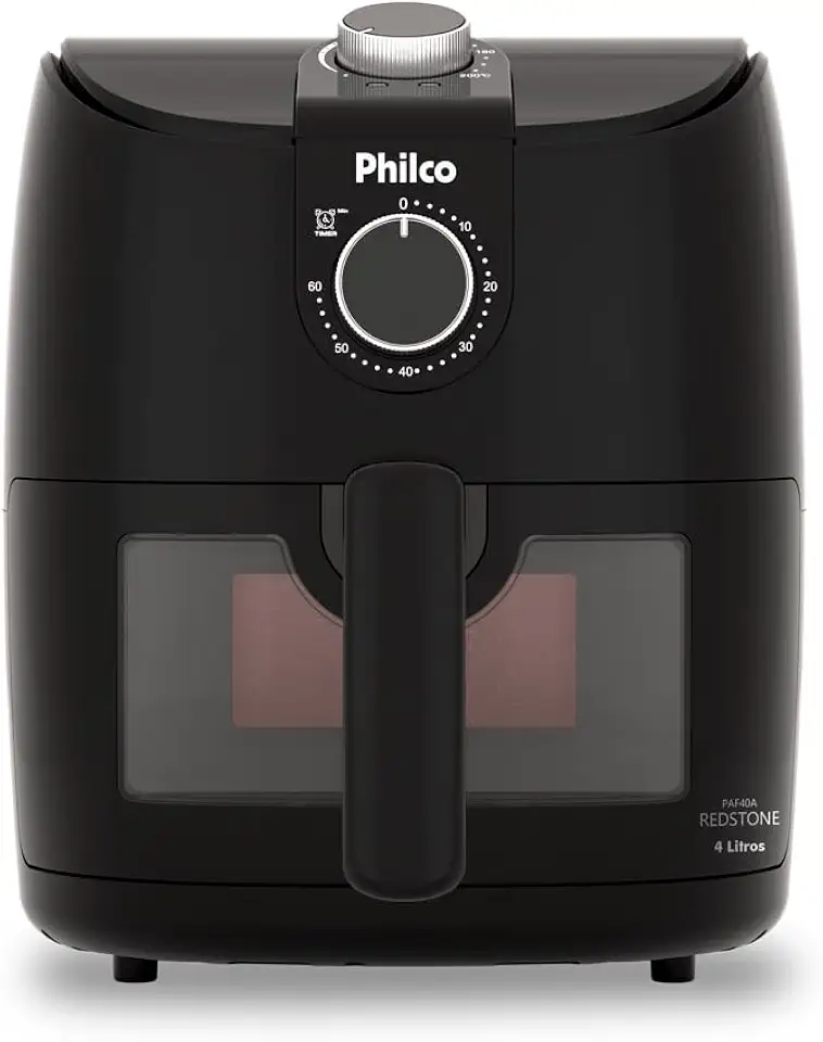 Air Fryer Philco 4L Revestimento Redstone 1500W PAF40A 127V