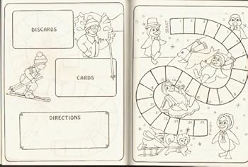 Paperback The Winter Gameboard Book: To Be Used As ..... Folder Activities, Seatwork, Take Home Games Book