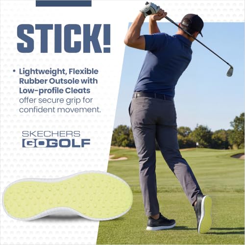 Image of Skechers Men's Flight Slip-Ins Golf Shoe