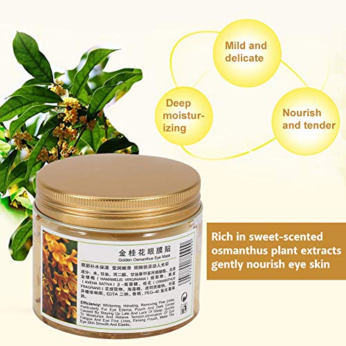 Augenmaske, 80 Stück Flasche Golden Osmanthus Moisturizing Patch Für Augenlider, Falten For Lösen, Augenringe Entfernen - Image 4