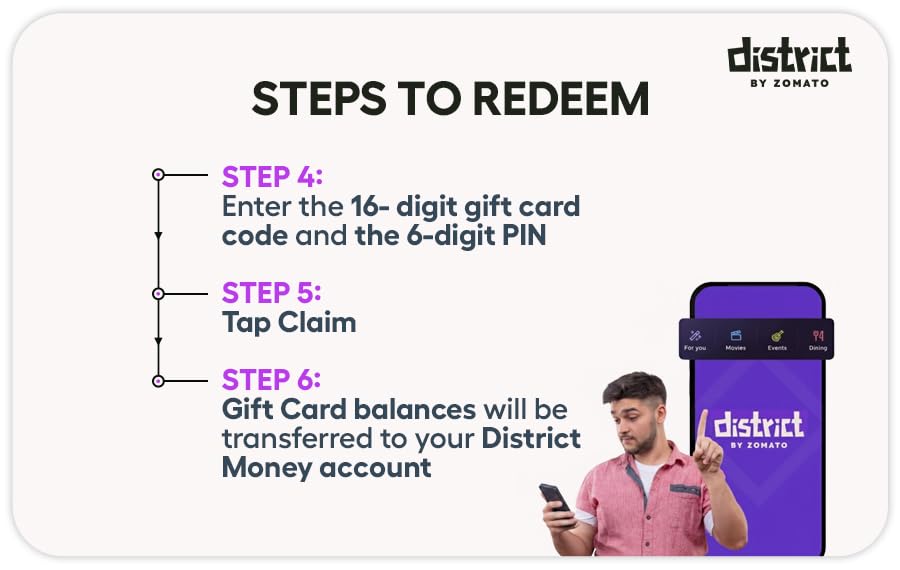 Image of District by Zomato | E-Gift Card | Instant Delivery | Valid for online purchases | 1 year Validity