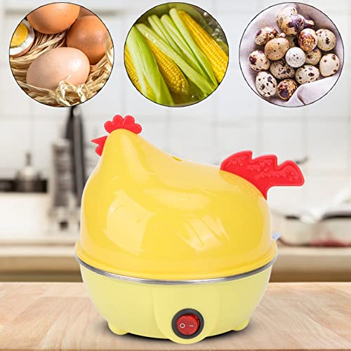 Aqur2020 Electric Egg Cooker, Multifunction Chicken Shape Rapid Egg Boiler with 7 Egg Capacity Automatic Shut Off Mini Breakfast Machine Kitchen Utensil by Aqur2020 - Image 5