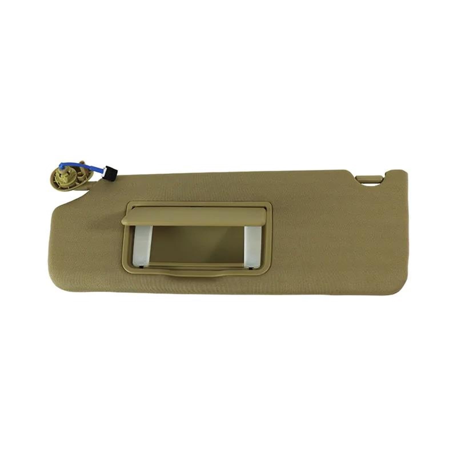 Auto-Sonnenblende Vorne Rechts For Pilot 2017 2018 2019 2020 2021 2022 Car Front Sun Visor With Light Sunshield With Makeup Mirror | Beige Left