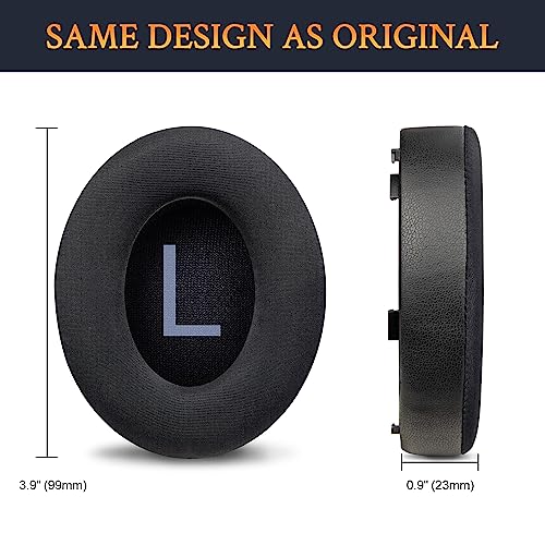 Soulwit Cooling Gel Replacement Earpads For Bose 700 (Nc700) Wireless Headphones, Ear Pads Cushions With Softer Leather, High-Density Noise Cancelling Foam, Added Thickness - Black #TOP2