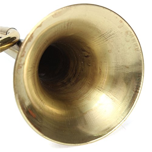 VIDOO Retro B Flat Bugle Trompete Schule Band Kavallerie Anfänger Militärorchester