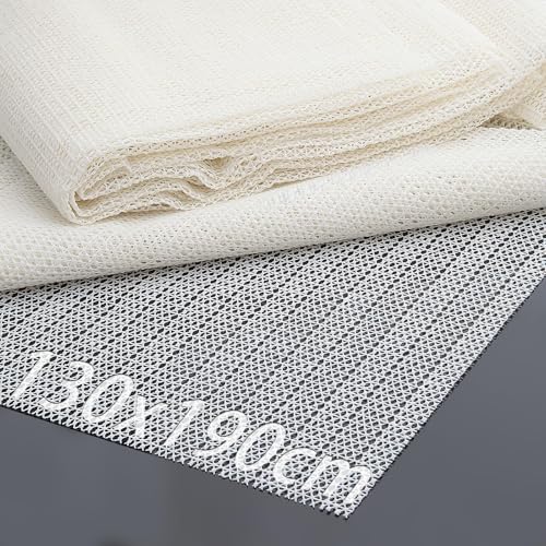 Mbsomnus Antideslizante Alfombra 130x190 cm Alfombra Antideslizante Suelo PVC Tela Antideslizante Cortable Antideslizante Colchon Alfombras Antideslizantes para Moquetas Manteles Sábanas