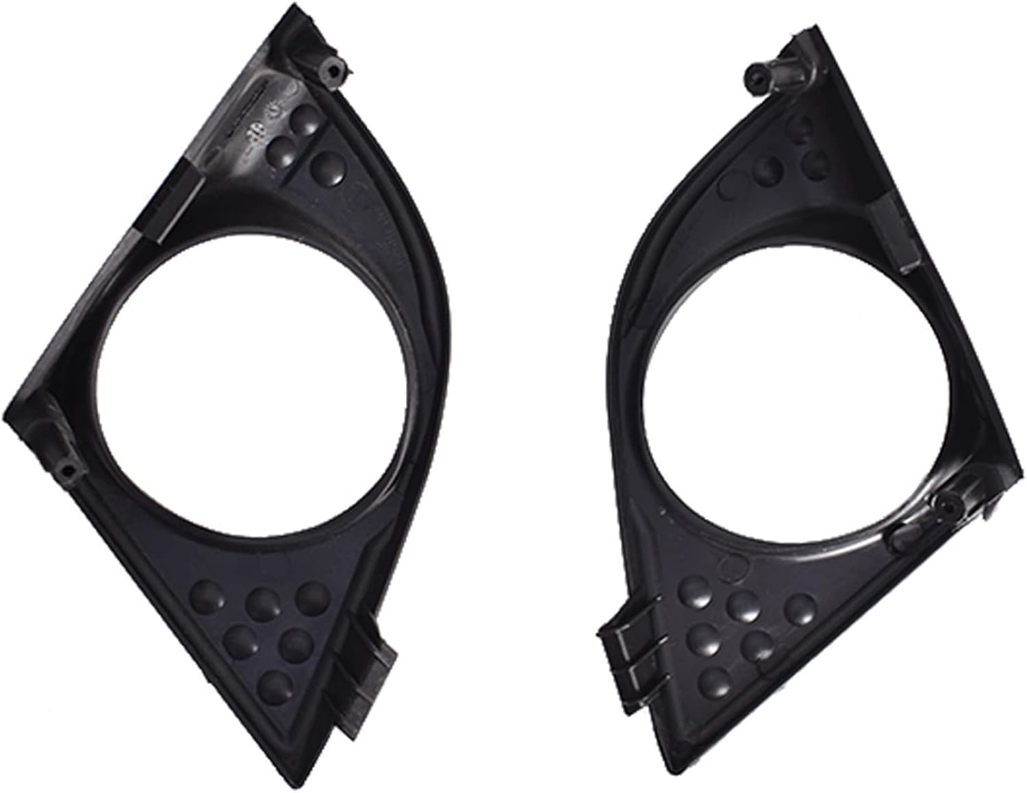 WFLNHB Fog Lights Replacement for 2009 2010 Acura TSX Clear Lens with Bulbs + Bezel Front Driving Fog Light Left+Right Side (Passenger & Driver Side)