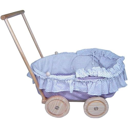 Carrinho De Bonecas Madeira - Bohney