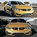 PFRREOR 5PCS LPT Style Front Bumper Lip for BMW F80 M3 F82 M4 2015-2020 Front Bumper Spoiler Splitter with Winglet Front Chin Air Dam (Carbon Fiber Painted)