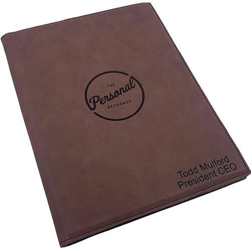 Custom Logo Engraved Small Portfolio Personalized 7