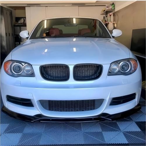 Lame de Pare-Chocs Aspect Carbone pour BMW E82 E88 Finition Premium