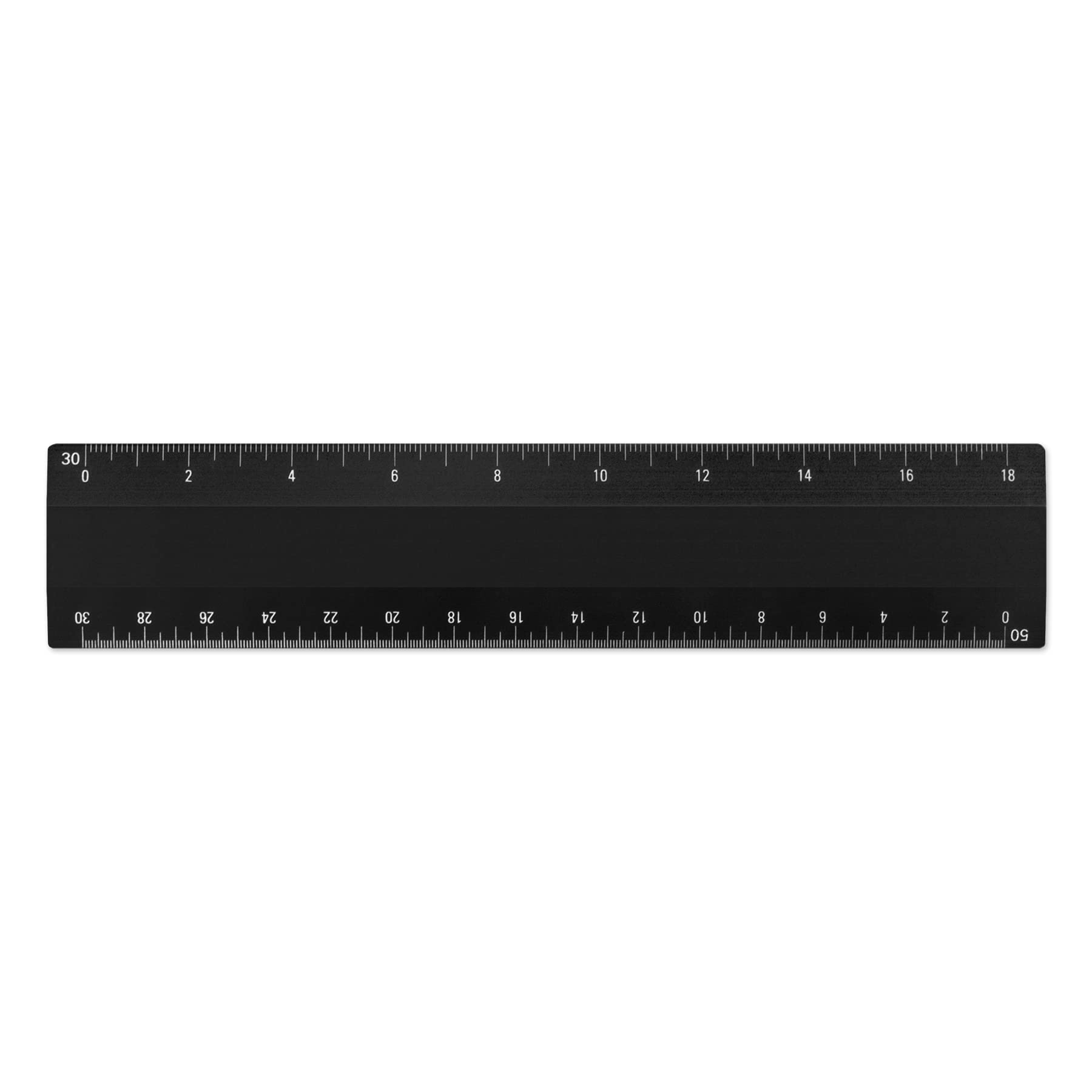 Snapklik.com : Alumicolor Engineer Ruler Scale W/ 4 Bevel Design For ...