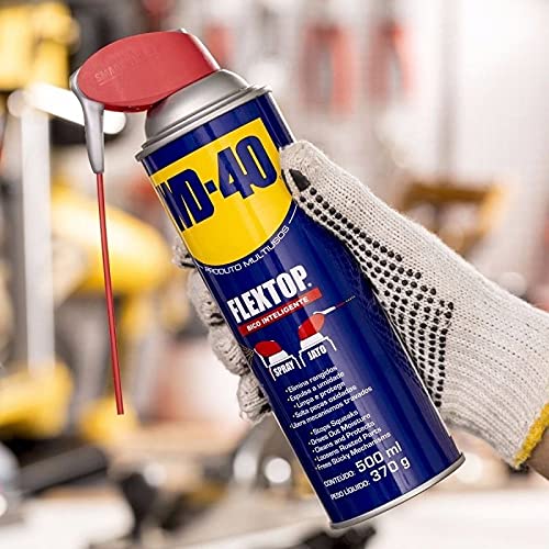 WD-40 Spray Multiuso Flextop Aerossol Oleo Lubrificante 500ml