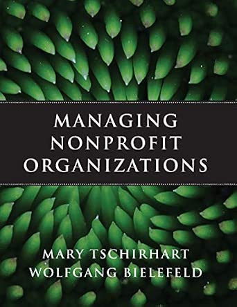 Managing Nonprofit Organizations book cover