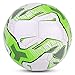 Piłka nożna, rozmiar 4/5, piłka nożna, do użytku wewnątrz i na zewnątrz, oficjalny rozmiar, do szkolenia piłki nożnej, treningu, gry w piłkę uliczną, dla mężczyzn, na podwórko, do zabawy, kolor zielony, 4