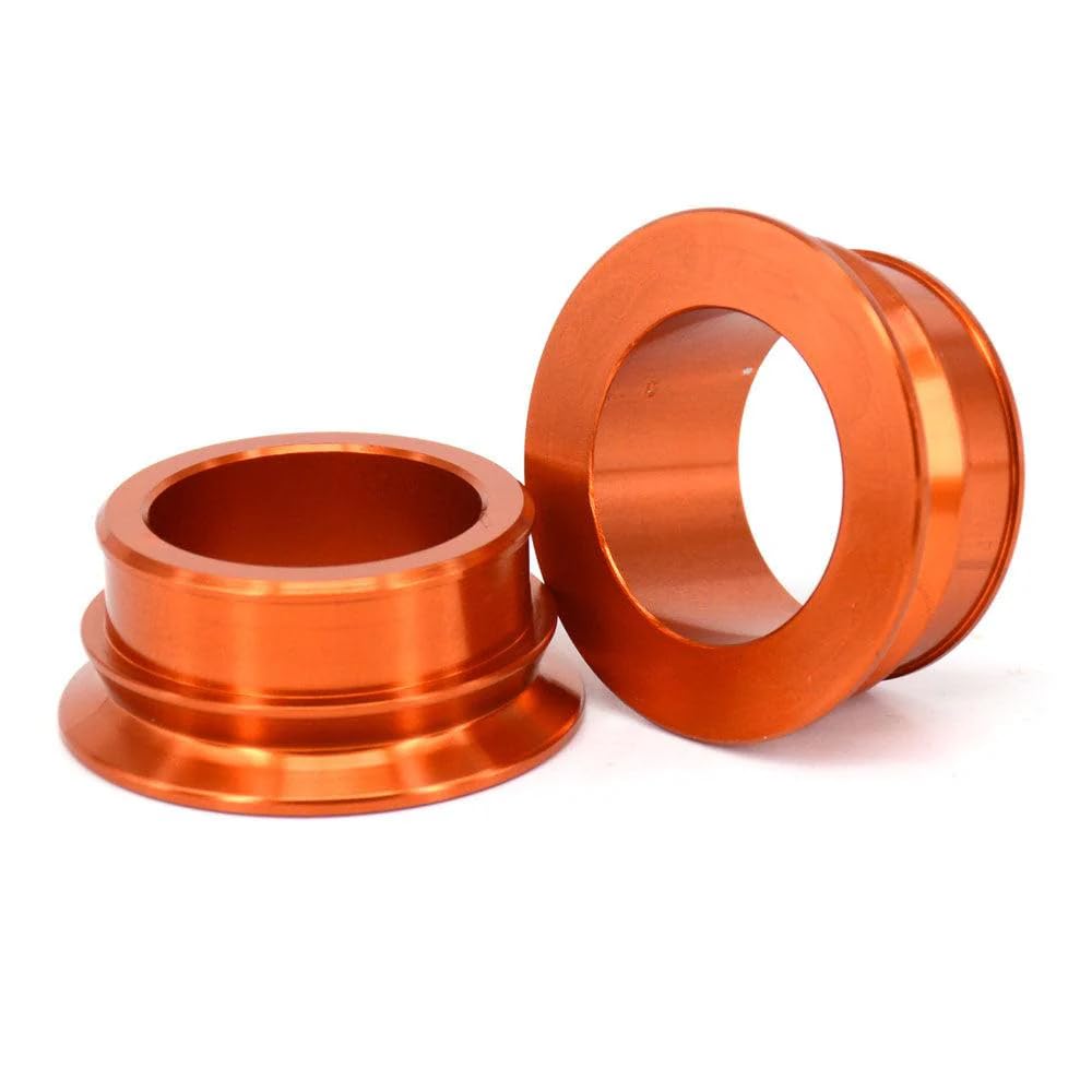 Amazon.com: Power Parts Orange Rear Wheel Spacer Kit Compatible