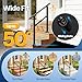 VIVOHOME Adjustable Outdoor Handrails - Durable Galvanized Steel, Black Oval Design for Porch, Deck & Stairs, 2-Pack for 3 Steps
