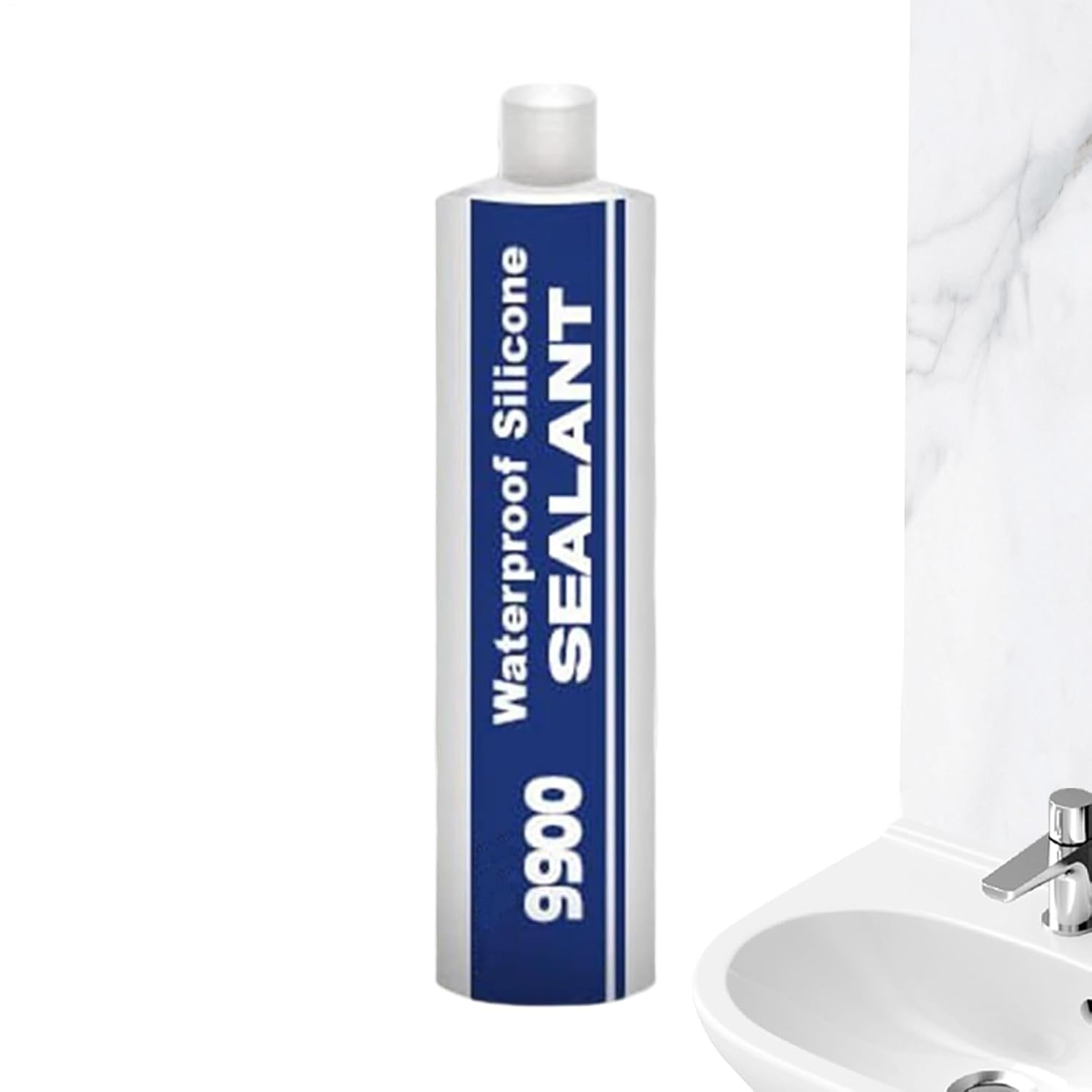 9900 Sealant Waterproof - Adhesive 9900 Sealer,Multifunctional Bonding,for Marine Window Industry Tile Floor Roof RV Bathroom Concrete Driveway Construction
