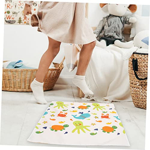 Outanaya Hoge Voet Eetkamerstoel Kussen Speelkleed Voor Baby Vloermatten Voor Baby'S Vloer Zitkussen Vloerbeschermers Voor Stoelen Kinderkamer Tapijten Baby Gym Mat Wasbare Mat Park - Afbeelding 7