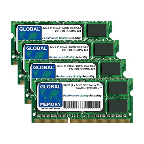 Mémoire RAM DDR3 32Go Kit SODIMM pour booster votre ordinateur portable PC