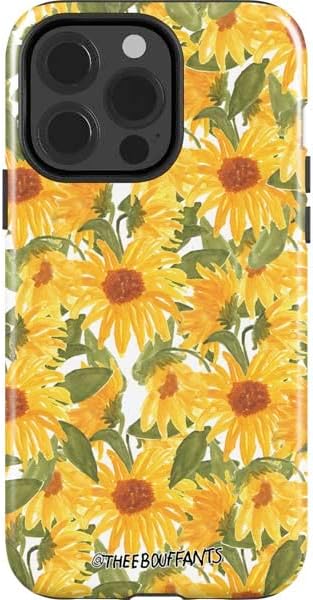 Skinit Impact Phone Case Compatible with iPhone 14 Pro - Officially Licensed Bouffants and Broken Hearts Painterly Garden Design
