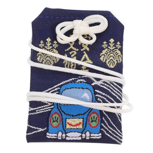 FRCOLOR Japanese Omamori Blessing Bag for Traffic Safety Car Pendant Amulet Delicate Japanese Style Protection Decor