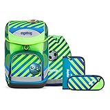ergobag cubo TruckBär Neo Edition Schulranzen Set 5tlg. versch. Kletties (Fußball)