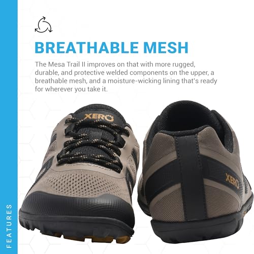 Image of Xero Shoes Men's Mesa Trail 2 Barefoot Trail Running Shoe