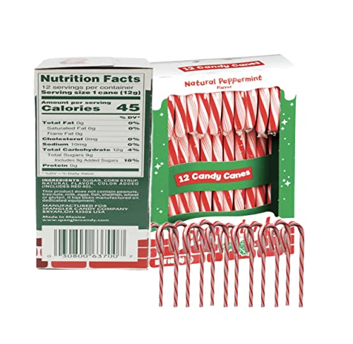 Candyrific | (Pure Peppermint) | Spangler Peppermint Candy Canes | 48 - Individually Wrapped Candy Canes | Sameday Shippers Offers Free Pen #TOP2