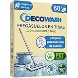 Friegasuelos Concentrado en Tiras (60 usos) - Limpieza Ecológica para Mascotas | Limpiador Parquet y Suelos Porcelánicos | Sin Plásticos y 100% Biodegradable | Fragancia Fresca