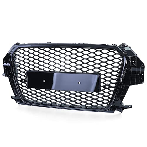 Calandre sans sigle grille nid d'abeilles pare-chocs avant compatible Q3 8U 11-15