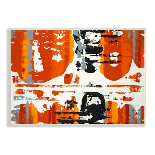 'Burnt Orange Momentum'| Wall Plaque Art