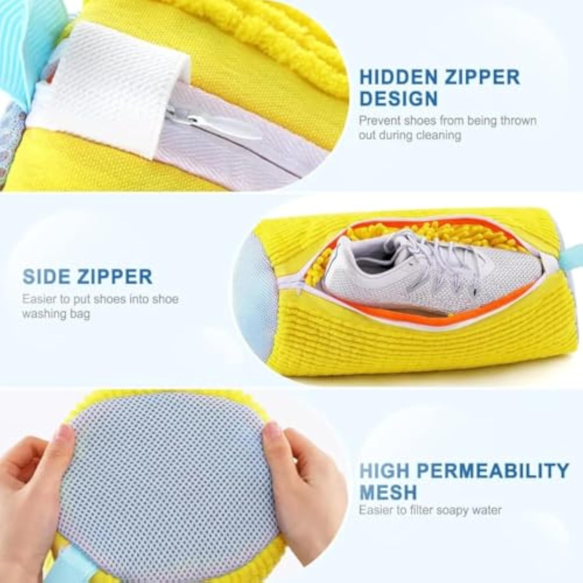 Laundry Bag for Travel, Reusable Fabric