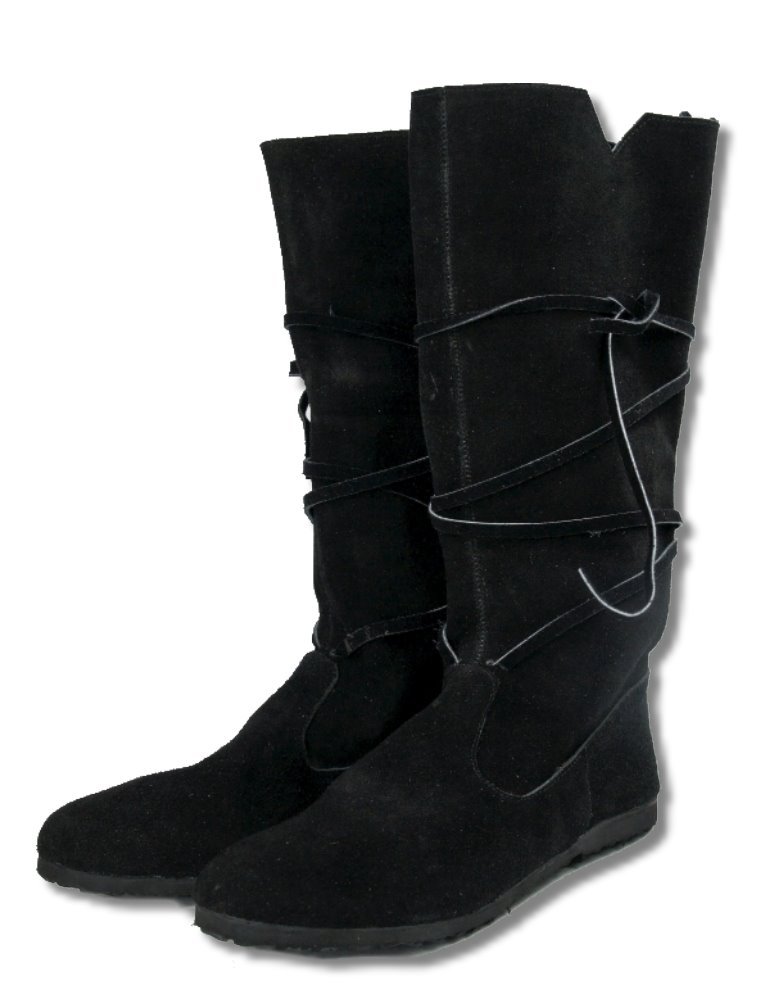 Leonardo Carbone Mittelalter Herrenstiefel mit Gummisohle