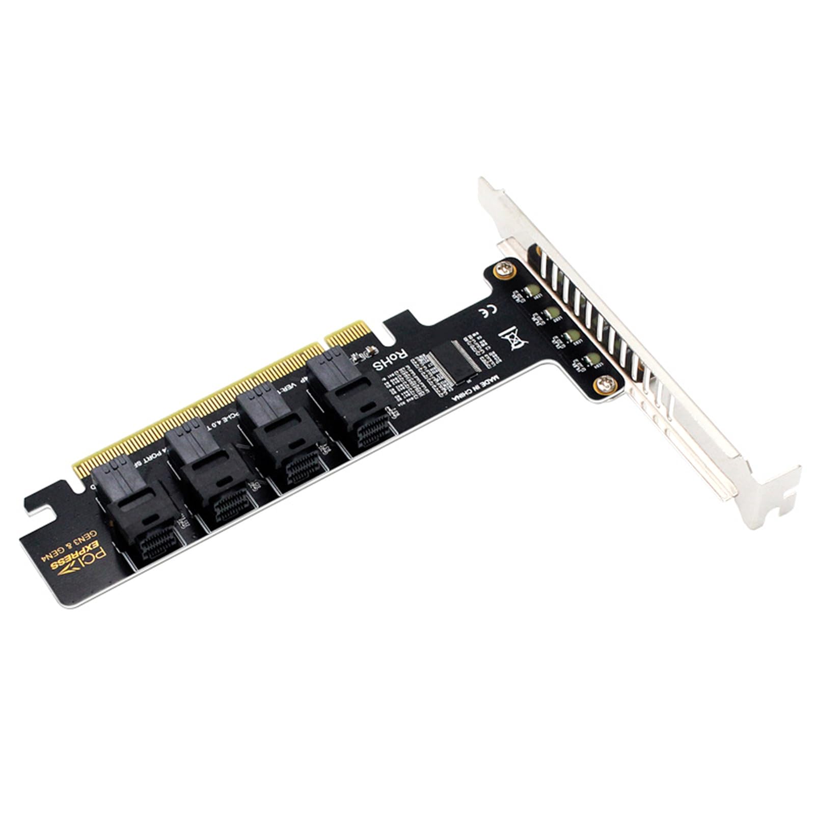 Amazon.co.jp: PCIE4.0 分割カード安定した Sff-8643-8639 Pcie X16 に