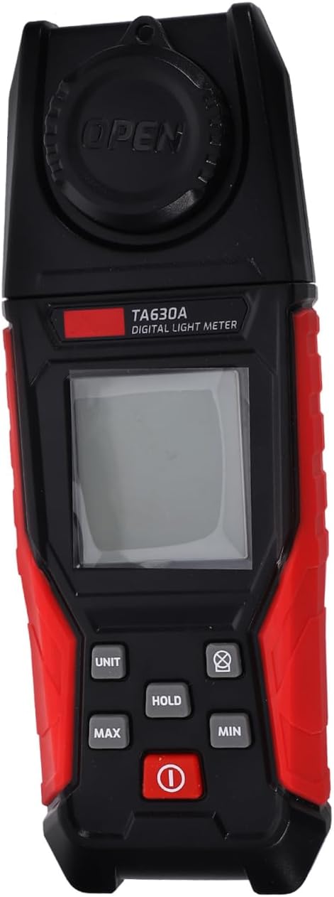 Digital Display Light Meter Par Meter Led Grow Lights Plant Growing Lamps Plant Grow Lights High Light Measure Tool Portable Photometer Digital Illuminometer Handheld Equipment Abs