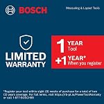 BOSCH GLM100-23 100 Ft Blaze Laser Distance Measure, Includes 2 AA Batteries, Distance Measuring Laser