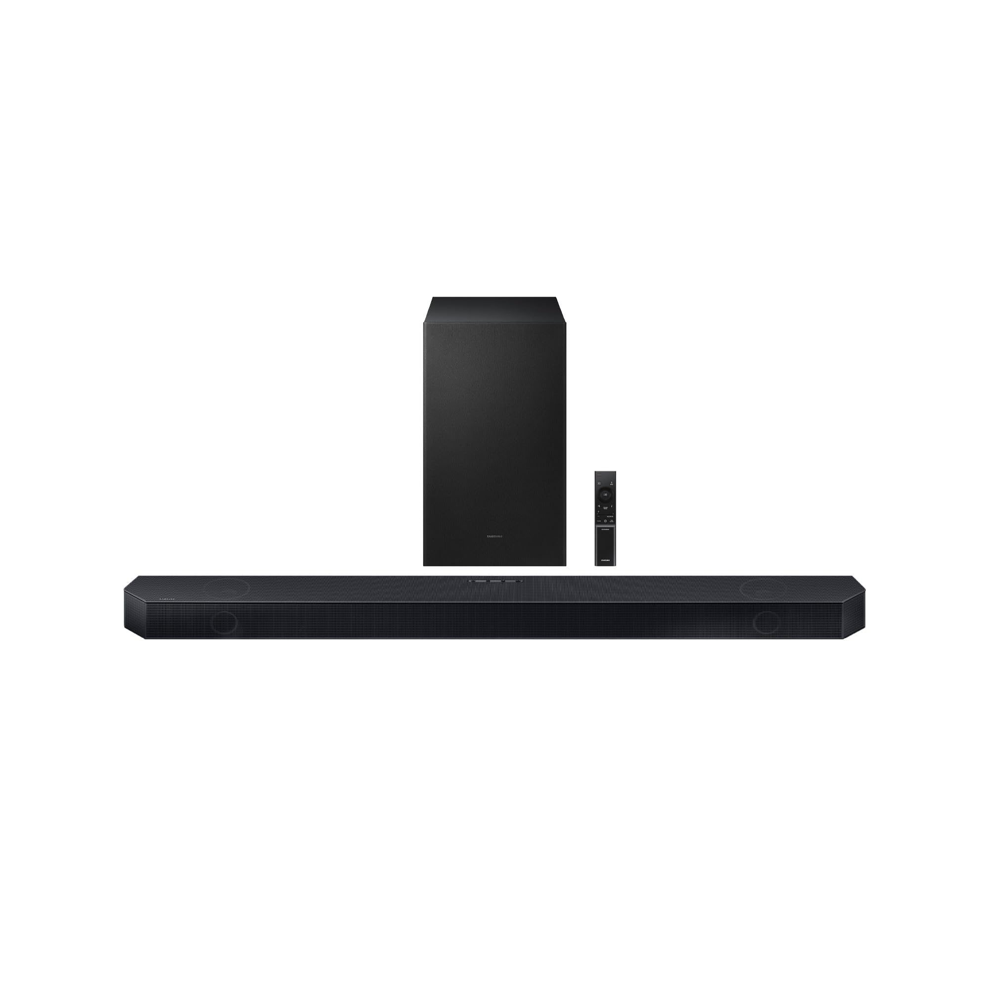 Samsung Q-Serie Soundbar HW-Q600H/XC 3.1.2 Canali, Subwoofer, Wireless Dolby Atmos, Q-Symphony, Adaptive Sound, Connessione TV Wireless, 2026
