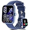 Smart Watch, Full Touch Smart Watches for Men Women Answer/Make Calls, Fitness Tracker with Heart Rate Sleep Monitor Step Counter, Multi-Sports Modes, IP68 Activity Trackers for Android iOS Phones