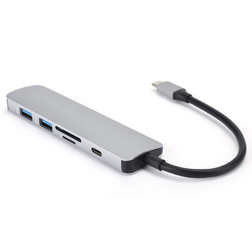 Aramox USB C Hub 6-in-1, 4K PD3.0